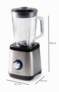 Blender DOMO DO1133BL, 1000W, 1.5L, inox - Img 6