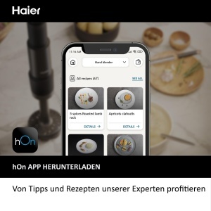 Blender Haier I-Master HHB5B2, 1000W, 3 lame, viteza variabila - Img 7