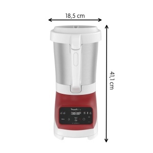 Blender Moulinex SoupPlus LM924500, 1100 W, Capacitate 2 l, Inox - Img 7