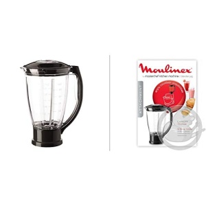Blender Moulinex xf634bb1 Plastic - Accesorii pentru robot de bucatarie Masterchef Gourmet - Capacitate 1,5 litri - Lamele pot fi demontate pentru o curatare usoara - Img 6