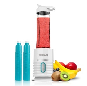 Blender portabil Cecotec Power Titanium 500 EasyGo 500W 4 lame titan 2 pahare 600 ml