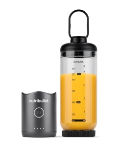 Blender portabil Nutribullet Flex 590ml, gri, USB-C, usor de curatat - Img 3