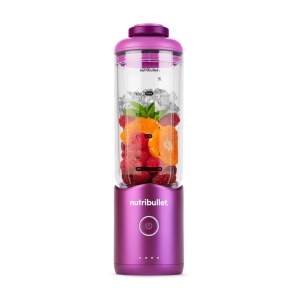 Blender portabil Nutribullet Flex 590ml, USB-C, violet, usor de curatat
