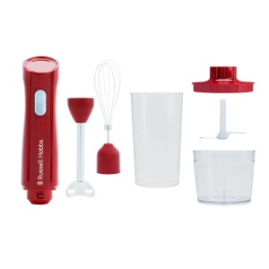 Blender Russell Hobbs Desire 3-in-1, 500W, 600ml, Rosu - Img 8