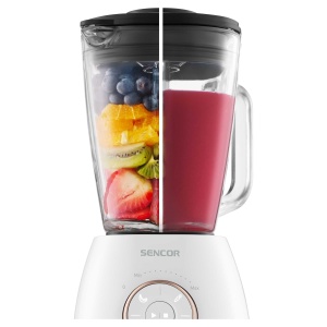 Blender SENCOR SBL 5870GD, 1800 W, 1,5 L, Culoare Alb-Aurie - Img 4