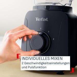 Blender Tefal Blendforce Essential, 450W, 1.85L, Negru - Img 3
