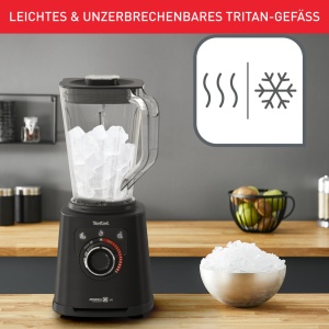 Blender Tefal PerfectMix, 1200W, 1.5L, Negru - Img 8