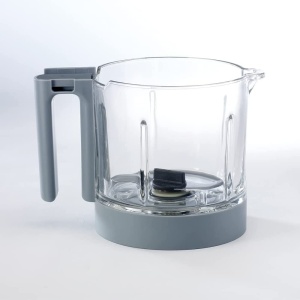 Bol de sticla de schimb Beaba pentru Babycook Neo, 1115 g, gri - Img 2