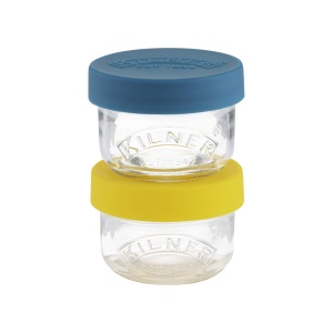 Borcan de Snack KILNER, 125 ml, cu capac din silicon, set de 2 bucati - Img 4