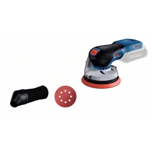 Bosch Professional 18V System Slefuitor orbital fara fir GEX 18V-125 (incl. talpa de slefuire (125mm), 1x smirghel, sac de praf, fara baterie/incarcator) - Img 1