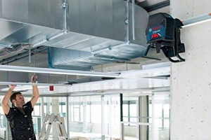 Bosch Professional Cross Line Laser GCL 2-50 (5x baterii AA, raza de lucru: 50m, in carcasa de mestesug) - Img 3