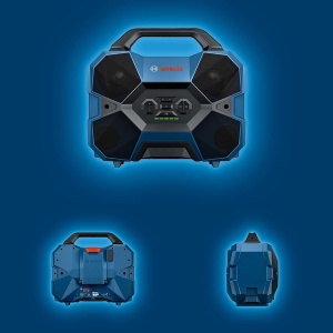 Boxa portabila Bosch Professional GPB 18V-6 C, Bluetooth, USB, Multi-Speaker Sound - Img 6