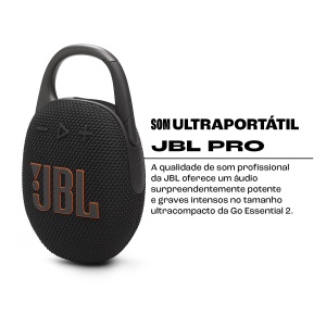 Boxa portabila JBL Clip 5, Bluetooth, 12 ore autonomie, negru - Img 2