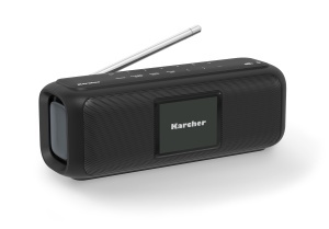Boxa portabila Karcher DAB Go Bluetooth 51 Radio Digital DAB Negru - Img 1