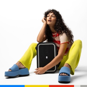 Boxa portabila Skullcandy Stomp Wireless Bluetooth IPX7 12 ore autonomie LED Negru - Img 5