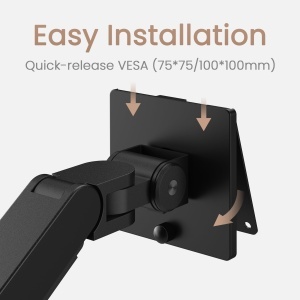 Brat monitor BenQ Ergo Arm BDL01, suport 35 inch, 11 kg, montare usoara - Img 7