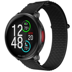 Bratara Polar ML cu Velcro, Neagra, 22 mm, Nylon Atmospirabil - Img 3
