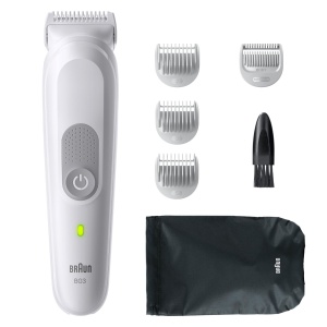 Braun Body Groomer Series 3, +6 accesorii, protectie suplimentara a pielii, durata de viata minima a bateriei, barbierit si tuns delicat, rezistent la apa, BG3575, gri - Img 7