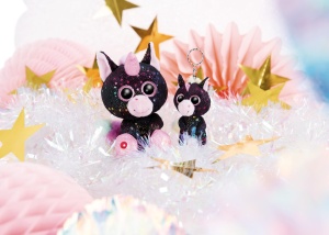 Briceag NICI Einhorn Vita-Mi 9cm - negru - Plus moale pentru rucsac sau geanta - Img 4
