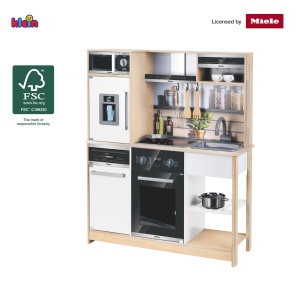 Bucatarie de Jucarie din Lemn Miele 7188 cu Efecte de Lumina si Sunet - Img 6