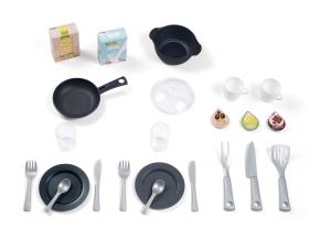 Bucatarie de jucarie Smoby Bon Appetit, cu accesorii, sunete realiste, pentru copii 3 ani - Img 3