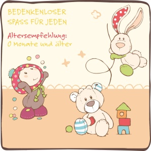 Buclele de Hase NICI 40043 - 25x25 cm - Jucarie moale pentru bebelusi - Img 5