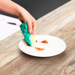 Bureti de curatare Vileda Glitzi Always Clean Set 2 bucati GalbenVerde Absorbtie ridicata - Img 5