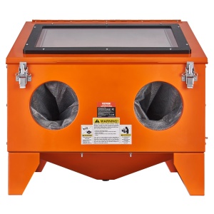 Cabina de sablare VEVOR SBC150 40 Gallon Otel cu pistol si duze ceramice - Img 9