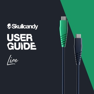 Cablu de incarcare USB-C Skullcandy, 60 W, 120 cm, AlbastruVerde - Img 2