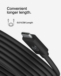 Cablu USB-C Belkin Connect, 2m, 240W Power Delivery, 20 Gbits - Img 7