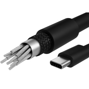 Cablu USB-C Ewent 2m Negru PD 60W, Transfer Date 480 Mbps - Img 3