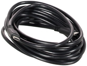 Cablu USB-C Sennheiser 3m pentru Microfoane Profesionale, Negru