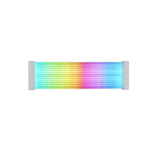 Cablul de alimentare ARGB Mars Gaming MCA-24X, 24PIN, LED-uri ultra- luminoase, silicon flexibil - Img 1