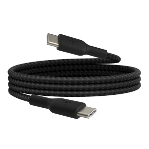 Cablul de incarcare USB-C Belkin BoostCharge, 1 m, negru, cu incarcare rapida