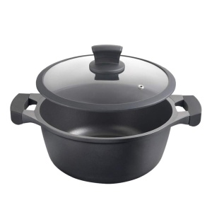 Cacerola Inalta Metaltex XPERT, 28 cm, Antiadherenta, Neagra - Img 6