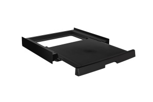 Cadru de legatura Haier pentru masina de spalat si uscator, negru, design compact - Img 4