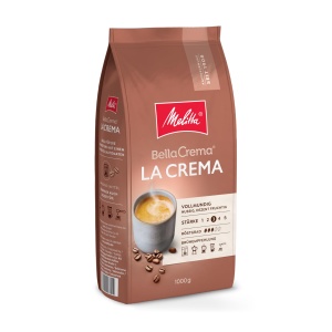 Cafea boabe Melitta BellaCrema La Crema, 1KG, prajire medie, aroma intensa