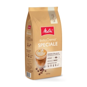 Cafea boabe Melitta BellaCrema Speciale, 1000g, 100 Arabica, Aroma intensa