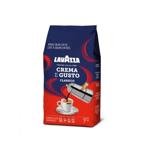 Cafea Lavazza Crema e Gusto Classico, 1 kg, Amestec Arabica si Robusta, Intensitate 710 - Img 2
