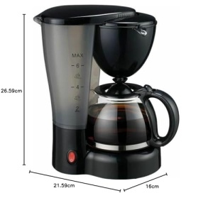 Cafetiera auto HTC 24-V, 5-6 cesti, cu conectare la bricheta auto - Img 2