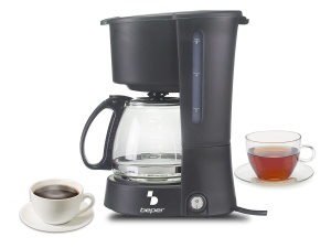 Cafetiera Beper BC060 6 Cesti Negru Anti-picurare 600W