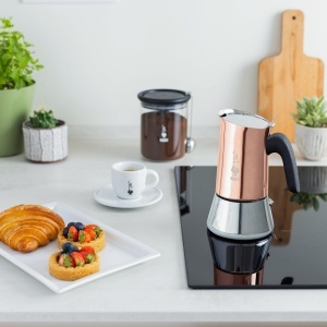 Cafetiera Bialetti New Venus Bronze 4 cesti otel inoxidabil compatibila inductie - Img 2