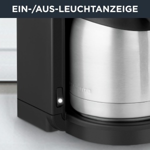 Cafetiera cu filtru Rowenta Adagio Milano CT3818 125L Termos inox Negru - Img 5