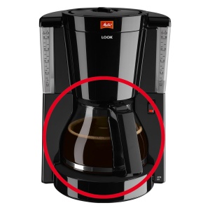 Cafetiera Melitta Look Basis, Sticla, Negru - Img 2