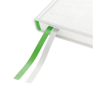 Caiet cu coperta tare Leitz Complete A4, 160 pagini, alb, hartie FSC - Img 8