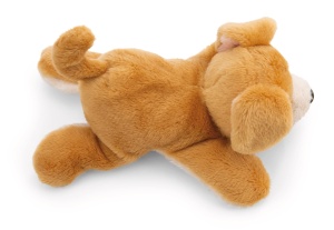 Caine de Plush NICI MagNICI 12cm, Culoare Maro, cu Magnet in Picioare - Img 2