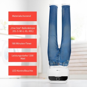 Calcare automata a camasilor Clatronic | pentru camasi, bluze, camasi si pantaloni fara sifonare | inlocuieste statia de calcat cu abur sau cu abur | Manechin de calcat cu 1200 de wati puternici | Masina de calcat HBB 3734 - Img 7