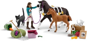 Calendare de Advent Schleich Horse Club 2025 - 36 piese, figurine si accesorii pentru copii - Img 6