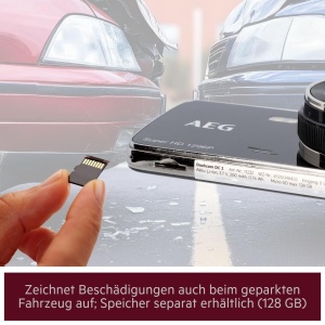 Camera auto AEG Dashcam DC 2, Full HD, display IPS de 4, cu asistenti de siguranta - Img 9