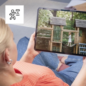 Camera de securitate Hama Wi-Fi (camera Wi-Fi pentru exterior, camera exterioara cu control vocal si prin aplicatii, camera de exterior rezistenta la intemperii cu detector de miscare, viziune nocturna, audio pe 2 cai, inregistrare, 1080p) alb - Img 8